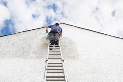 Peinture extérieure à la Bruffière — façades et ravalement